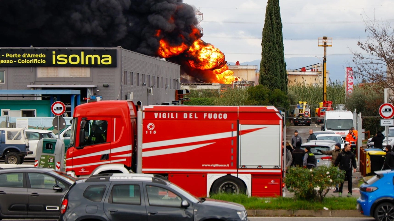 L’incendio al deposito Eni di Calenzano dello scorso 9 dicembre