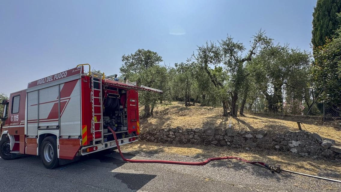 L’incendio di Pietre Cavate. Inferno di fiamme nell’oliveta. Gravi ustioni per padre e figlio