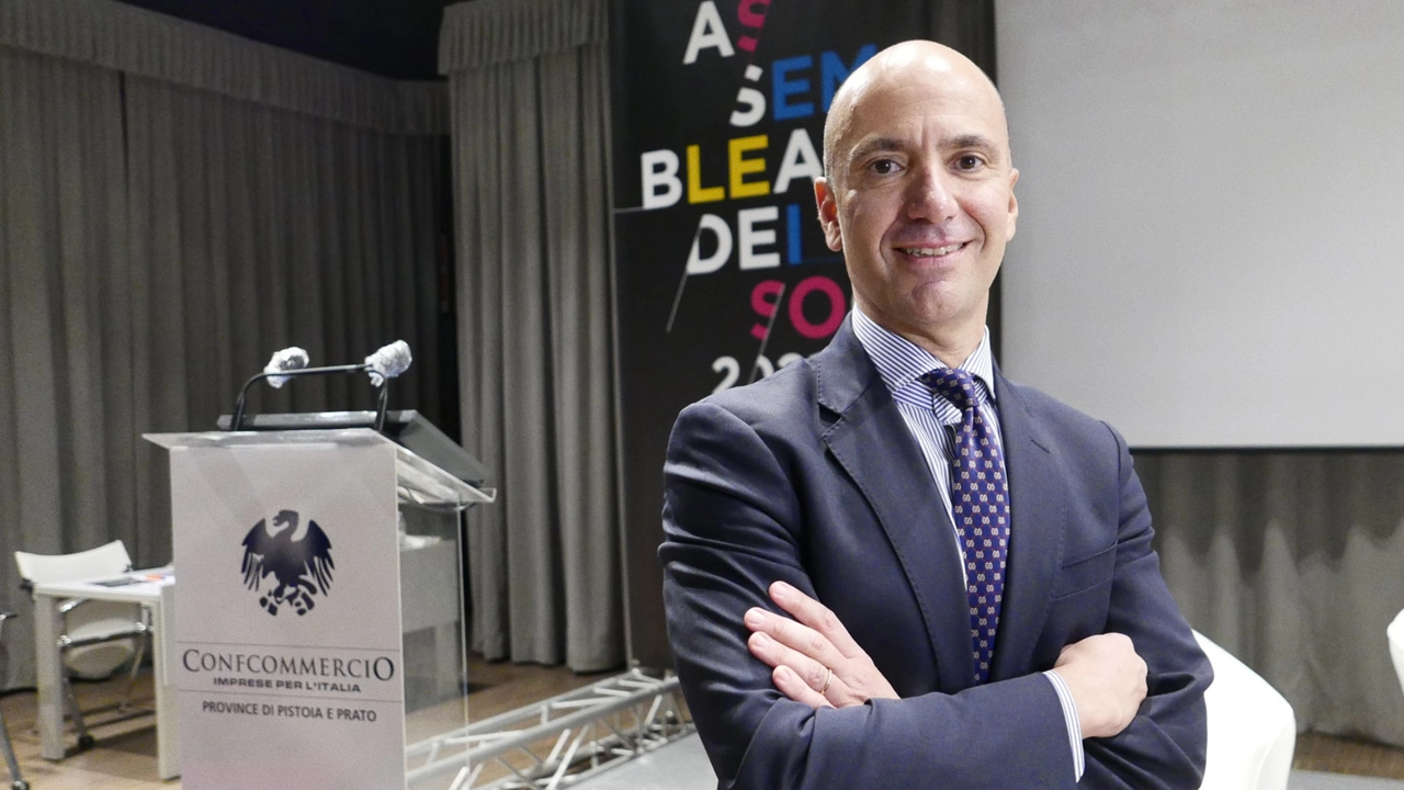 Il presidente di Confcommercio Prato-Pistoia, Gianluca Spampani