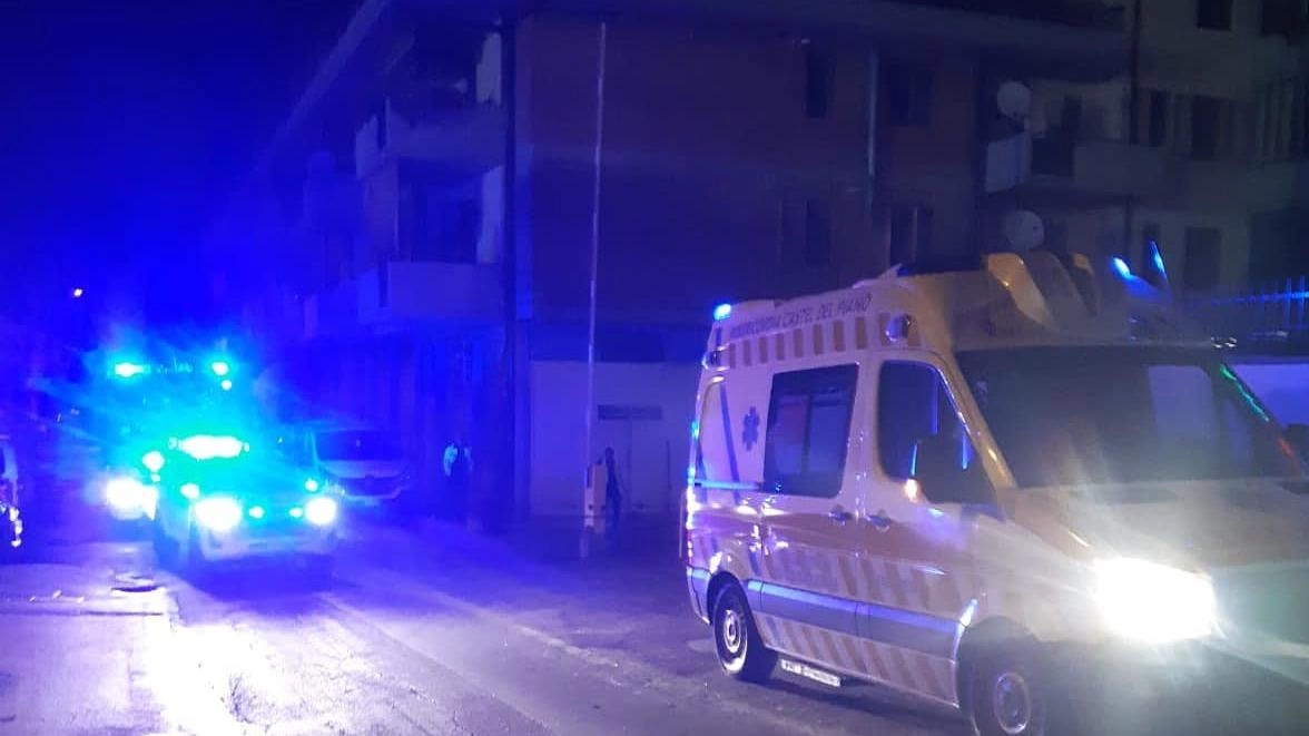 Sul posto è intervenuta la Misericordia di Castel del Piano Sul posto è intervenuta la Misericordia di Castel del Piano