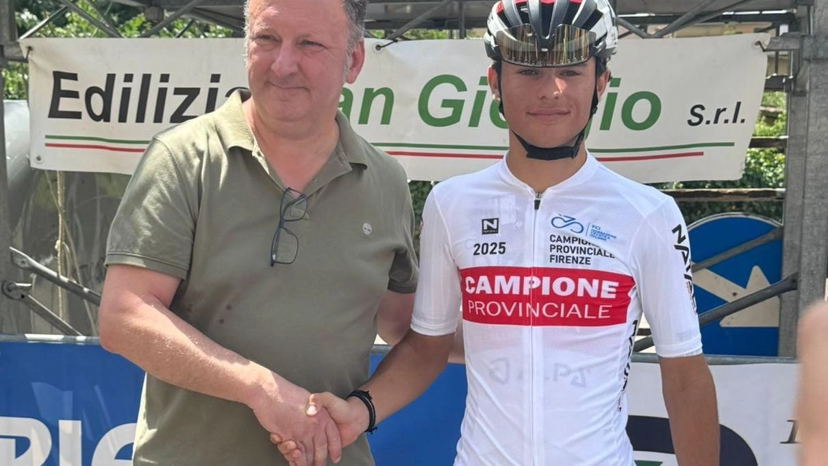 Il campione provinciale Lorenzo Luci Il campione provinciale Lorenzo Luci