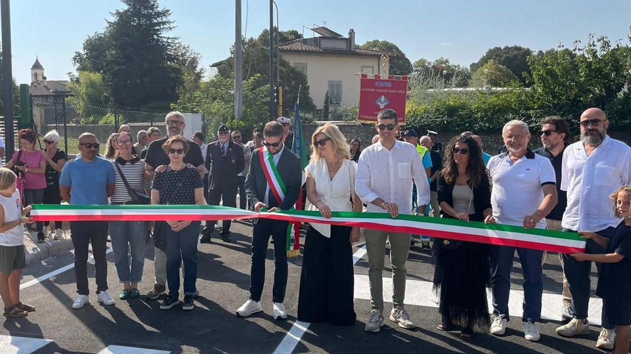 L’inaugurazione dello svincolo delle Ville L’inaugurazione dello svincolo delle Ville
