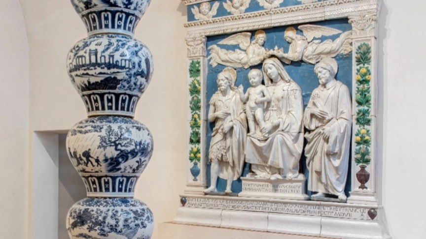 Montalcino, l'arte di Ai Weiwei in dialogo con la 'Madonna con Bambino' Montalcino, l'arte di Ai Weiwei in dialogo con la 'Madonna con Bambino'