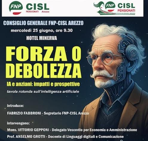 forza o debolezza ia e anziani impatti e prospettive domani il consiglio generale della fnp cisl