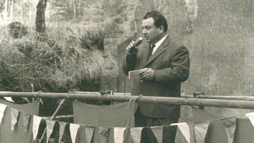 Un’immagine d’epoca della manifestazione a Le Piastre Un’immagine d’epoca della manifestazione a Le Piastre