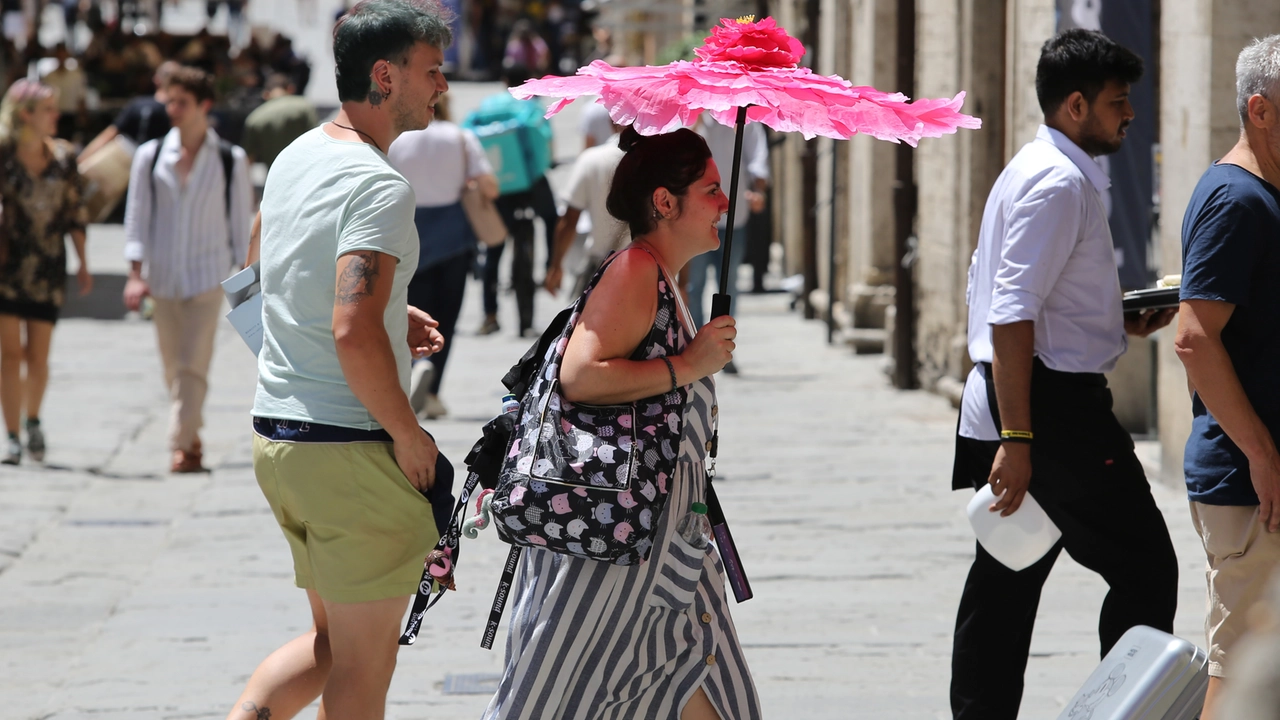 Clima tropicale anche a Perugia