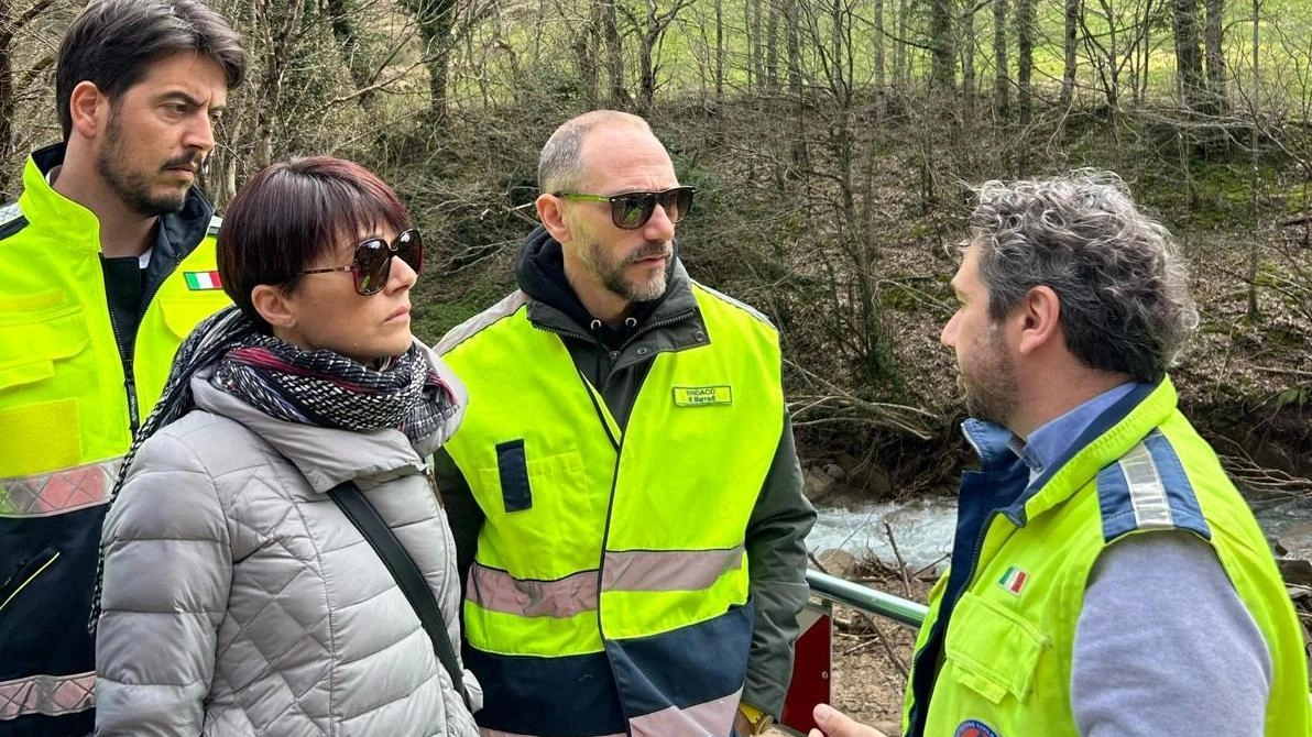 Delegazione del Pd in sopralluogo nel Mugello