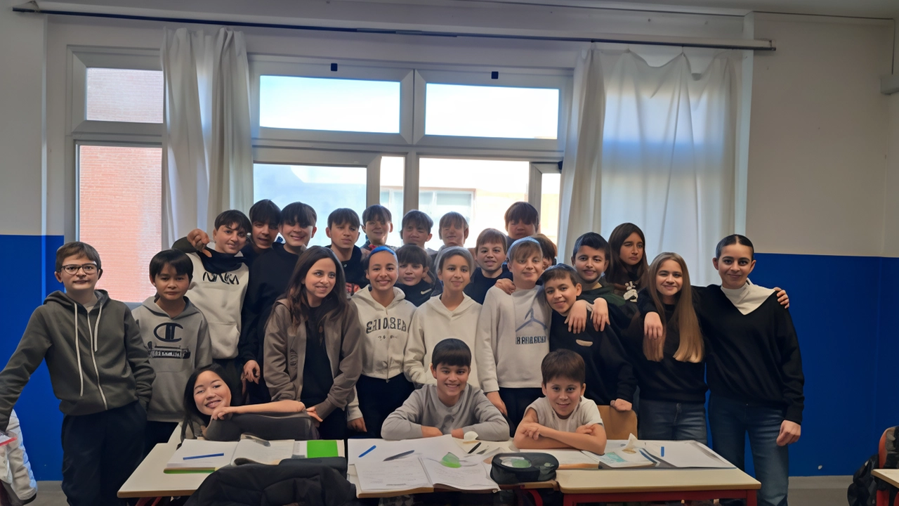 La classe 2^ F della Secondaria di primo grado Vanghetti di Empoli