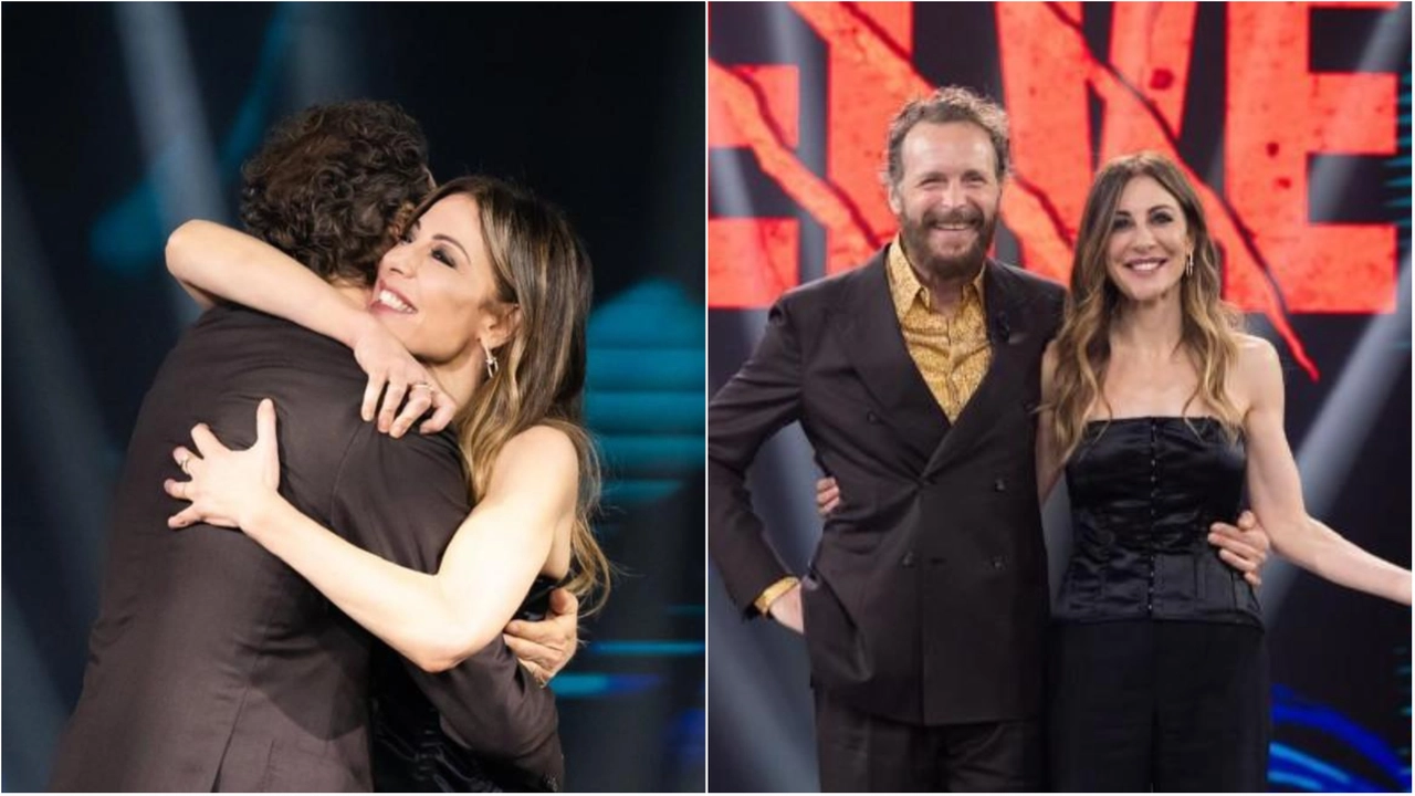Due momenti della serata di "Belve" con l'intervista di Francesca Fagnani a Jovanotti. L'artista di Cortona si apre e racconta a tutto tondo la sua vita, con tanti aneddoti e momenti di commozione