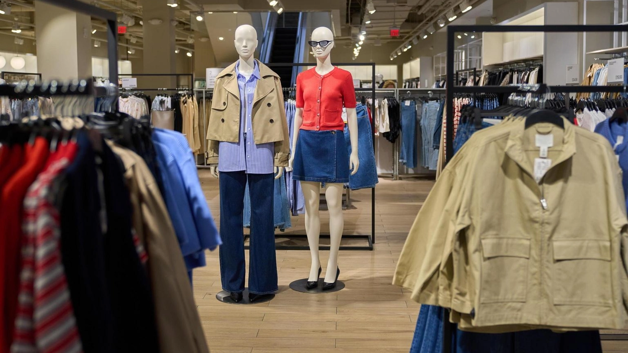 Un negozio di abbigliamento