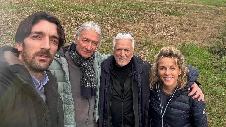 Il sopralluogo degli assessori nei terreni di Fanini Il sopralluogo degli assessori nei terreni di Fanini