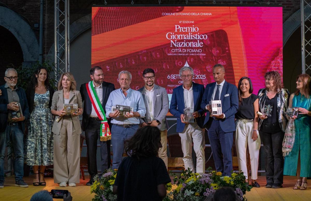 Mentana e Ferrario sul podio: "Il giornalismo resta un faro" Mentana e Ferrario sul podio: "Il giornalismo resta un faro"