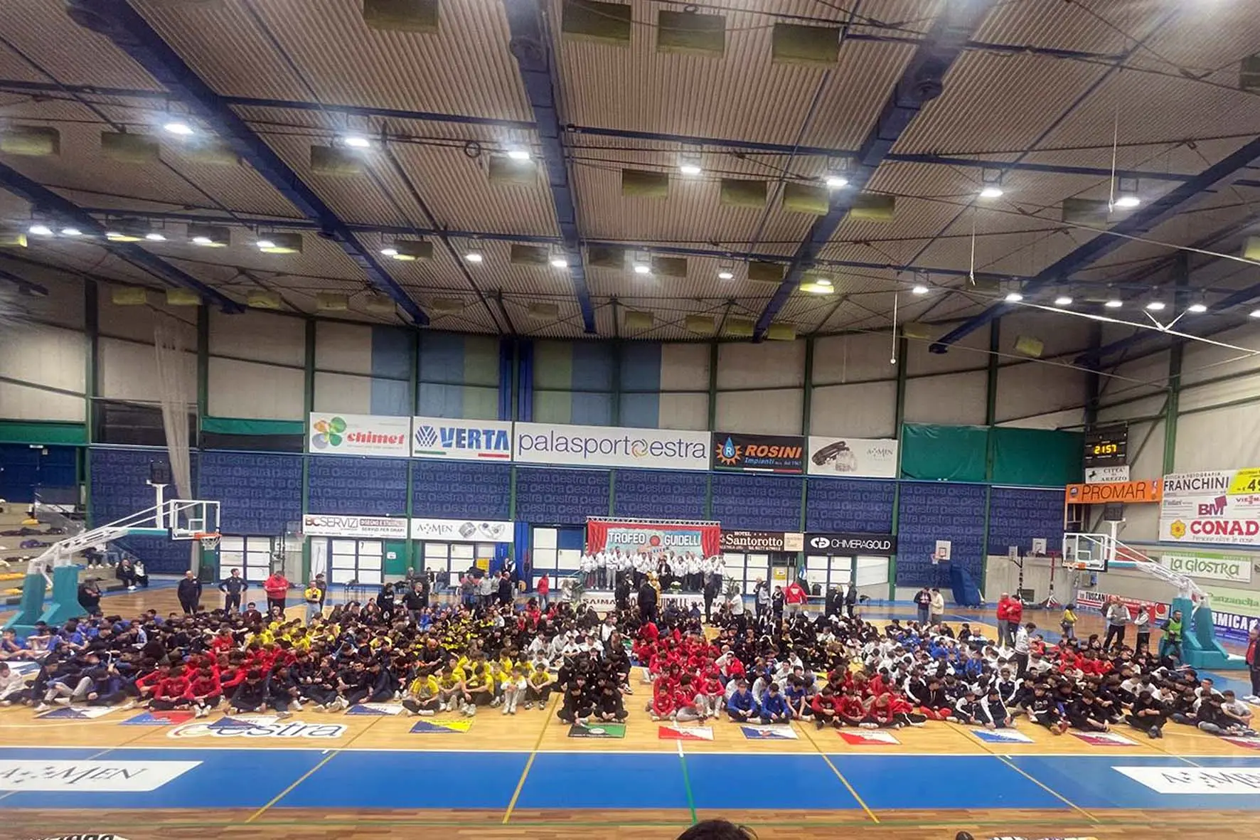 La Scuola Basket Arezzo accoglie San Giobbe Chiusi al Palasport Arezzo