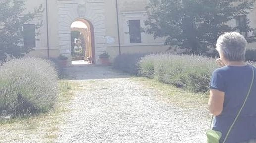 L’ingresso di Villa Sforzesca fatta realizzare nel 1576 dal cardinale Alessandro Sforza come residenza estiva