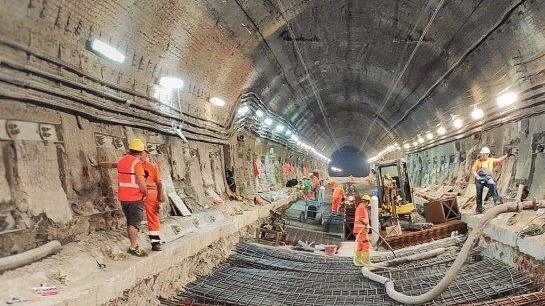 Gli operai al lavoro Gli operai al lavoro