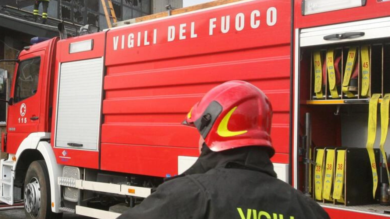 L'intervento dei vigili del fuoco (Foto di repertorio)