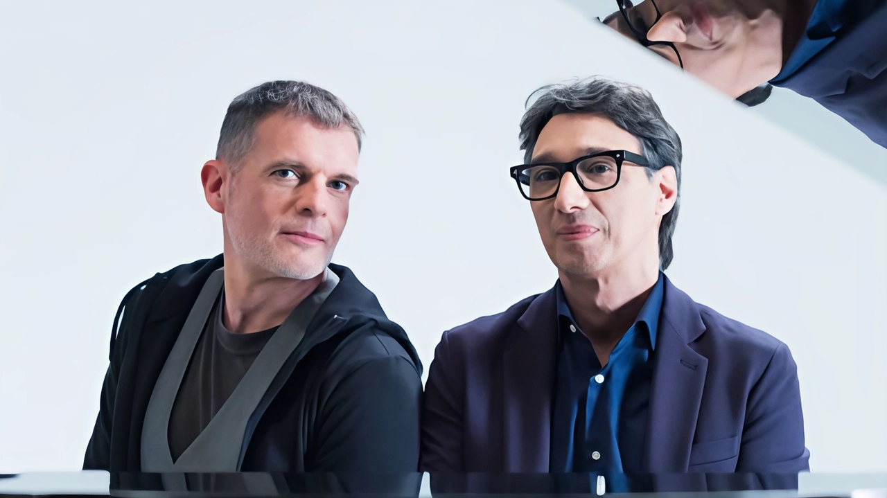 Stefano Massini e Paolo Jannacci saranno in scena stasera alle 21 Stefano Massini e Paolo Jannacci saranno in scena stasera alle 21
