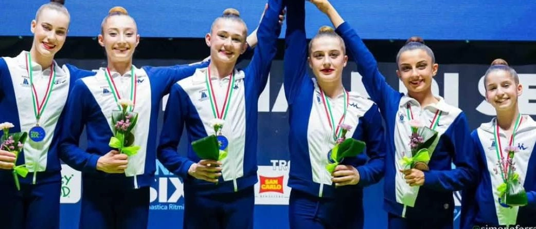 Motto Viareggio conquista il primo scudetto nella ginnastica ritmica