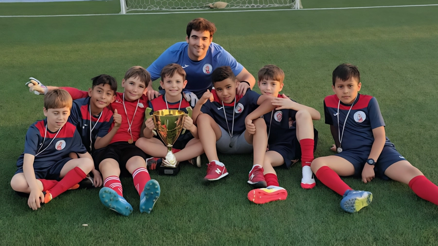 Le promesse del Dlf Firenze, vincitori del Torneo Fochi, con l’allenatore Vieri Pagani Le promesse del Dlf Firenze, vincitori del Torneo Fochi, con l’allenatore Vieri Pagani