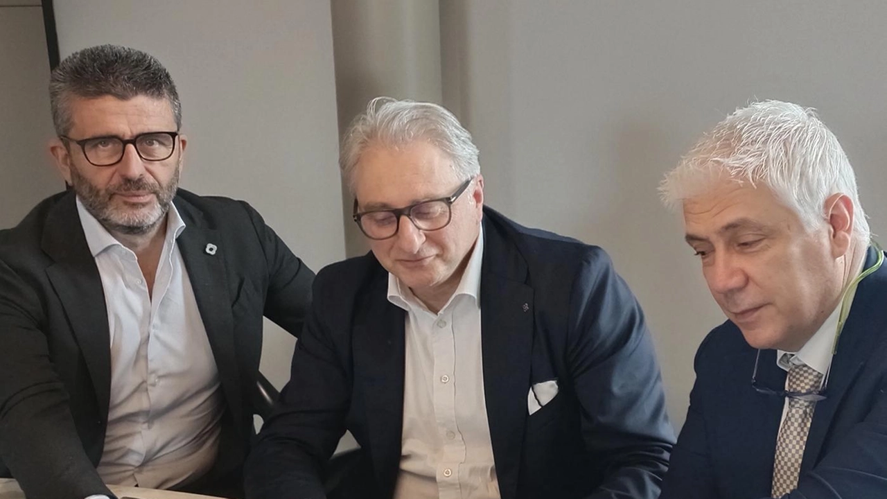 Da sinistra, Simone Bonacchi di Quarrata, Roberto Caramelli di Agliana e Tommaso Conti di Firenze Da sinistra, Simone Bonacchi di Quarrata, Roberto Caramelli di Agliana e Tommaso Conti di Firenze