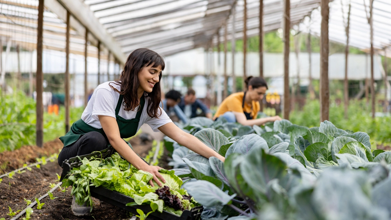 Al lavoro nei campi e nelle serre. Come cambia l'agricoltura Al lavoro nei campi e nelle serre. Come cambia l'agricoltura