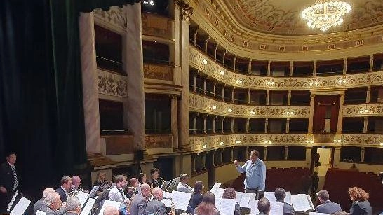 Le prove della Banda Città del Palio, che martedì si esibirà ai Rinnovati nel concerto per Sant’Ansano e per Santa Cecilia Le prove della Banda Città del Palio, che martedì si esibirà ai Rinnovati nel concerto per Sant’Ansano e per Santa Cecilia
