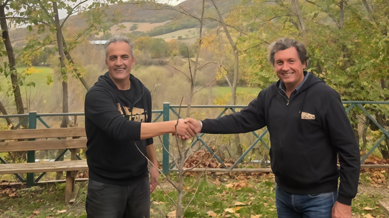 Il sindaco di Castiglion Fiorentino a Norcia Il sindaco di Castiglion Fiorentino a Norcia