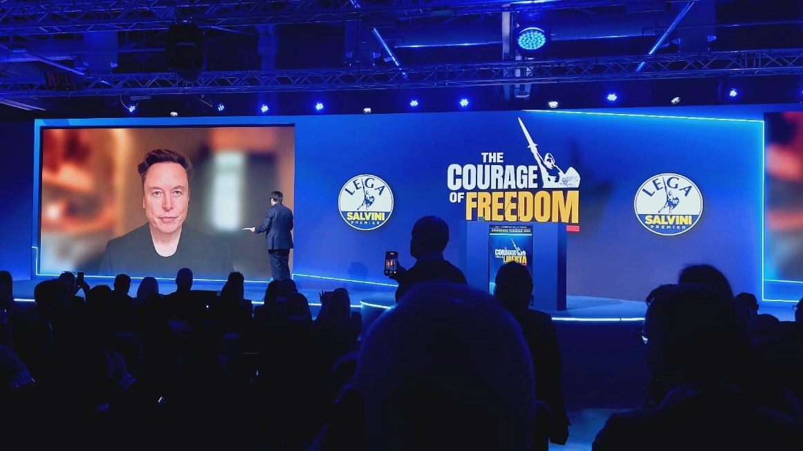Elon Musk interviene al Congresso della Lega: cosa ha detto