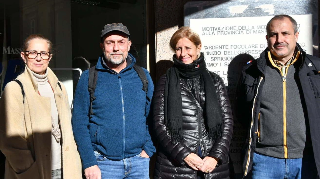 Luana Mencarelli, Nicola Cavazzuti, Daniela Bennati e Luca Corsi del Polo Progressista Luana Mencarelli, Nicola Cavazzuti, Daniela Bennati e Luca Corsi del Polo Progressista