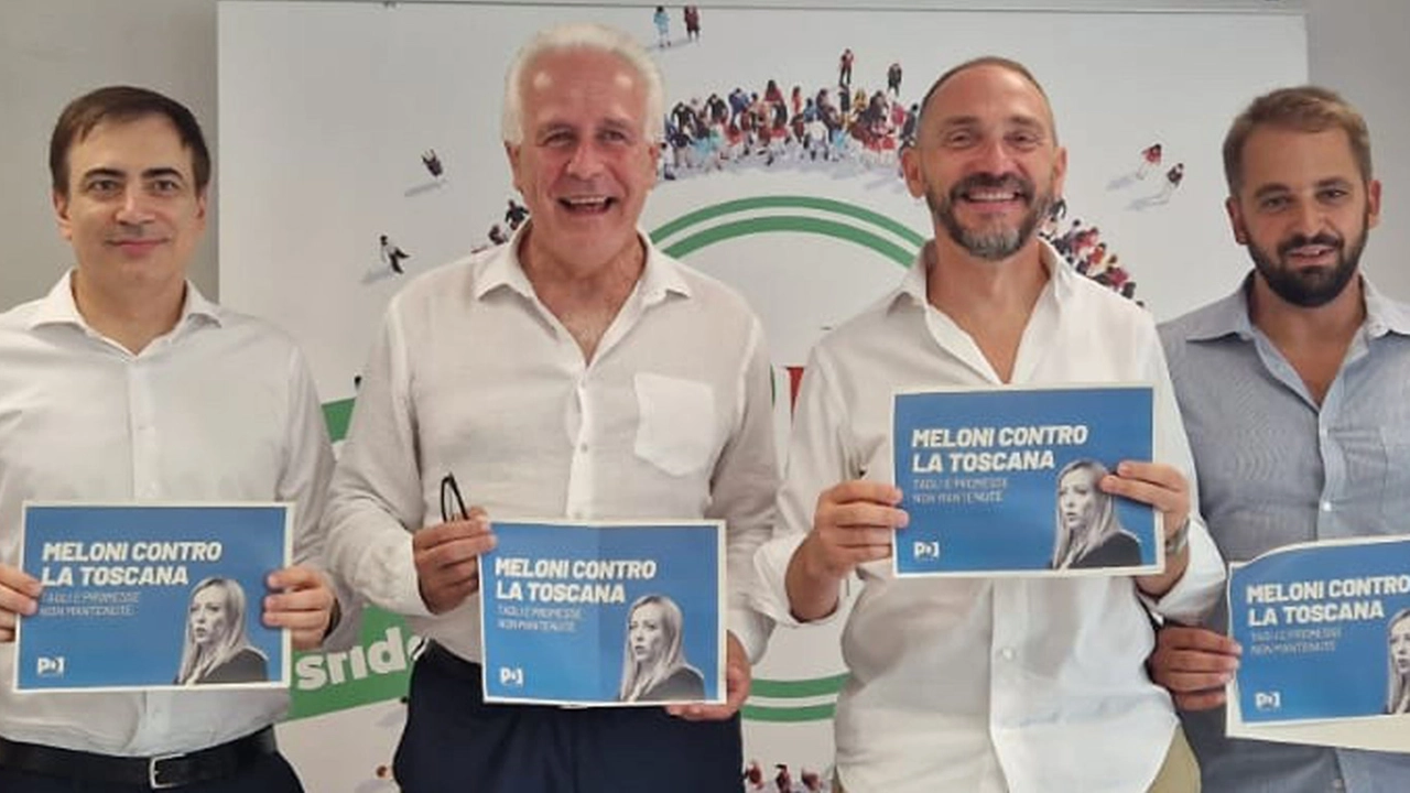Alcuni protagonisti del coordinamento regionale del Pd: Christian Di Sanzo, Eugenio Giani, Emiliano Fossi e Diego Blasi Alcuni protagonisti del coordinamento regionale del Pd: Christian Di Sanzo, Eugenio Giani, Emiliano Fossi e Diego Blasi
