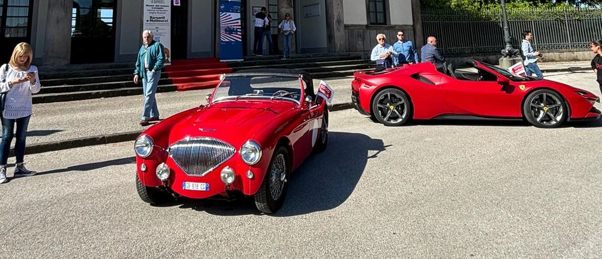Conto alla rovescia per la 1000 Miglia, oggi arriva il Ferrari Tribute