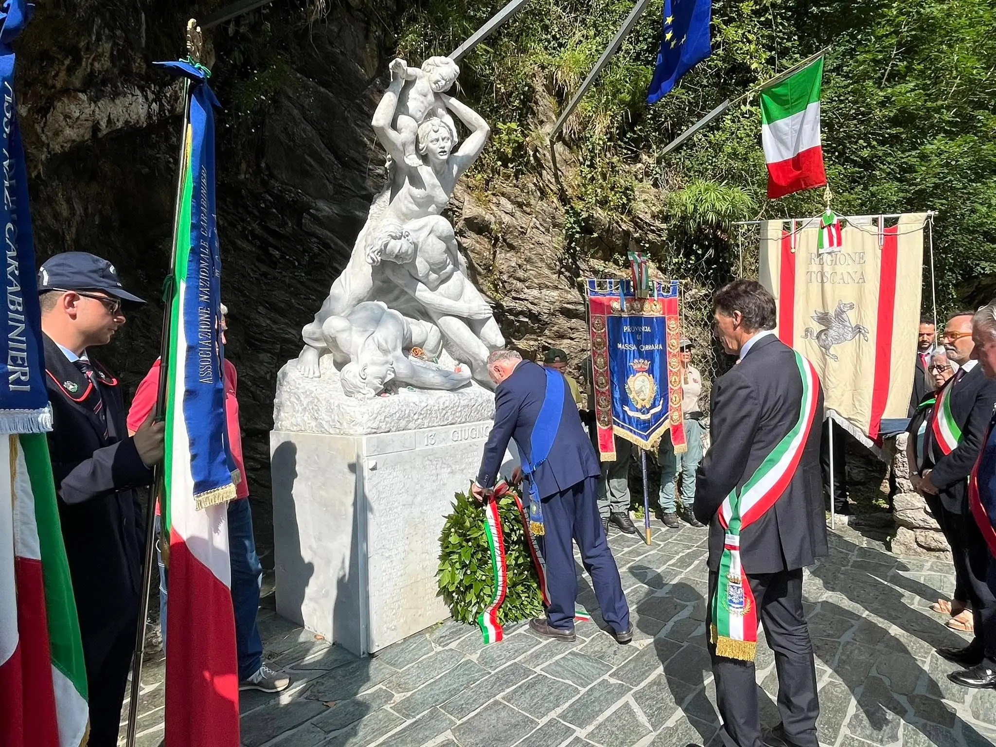 Forno non dimentica, toccante cerimonia per le 68 vittime della strage nazifascista