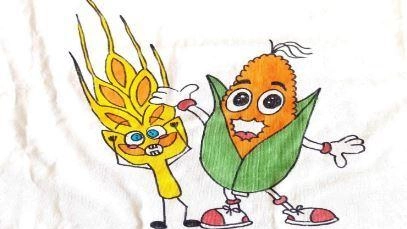 Disegno realizzato dai bambini delle classi quinte