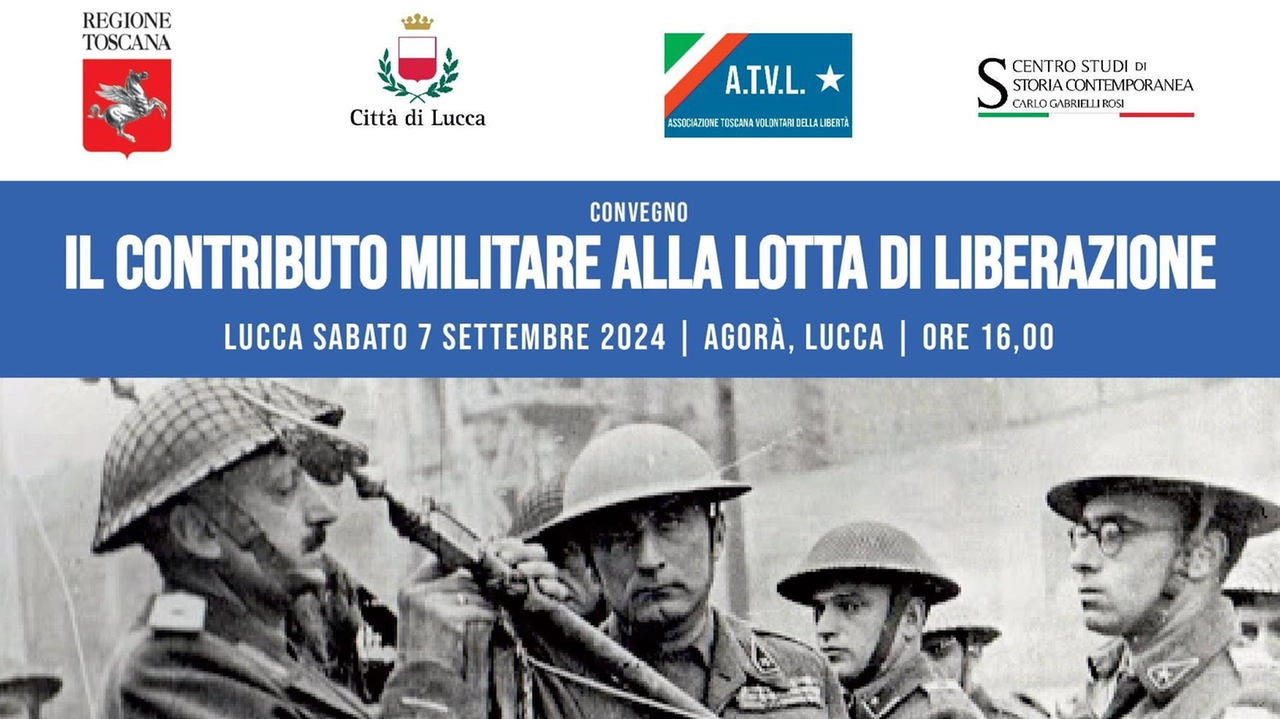 In occasione degli 80 anni dalla Liberazione (1944-2024) di Lucca l’Associazione Volontari della Libertà e il Centro Studi di Storia... In occasione degli 80 anni dalla Liberazione (1944-2024) di Lucca l’Associazione Volontari della Libertà e il Centro Studi di Storia...