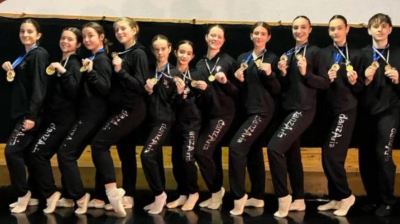 Le. ballerine di DanzAria voleranno alle finali mondiali. in Spagna