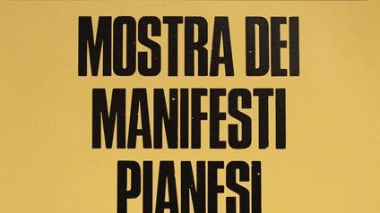 Il manifesto che annuncia la mostra Il manifesto che annuncia la mostra