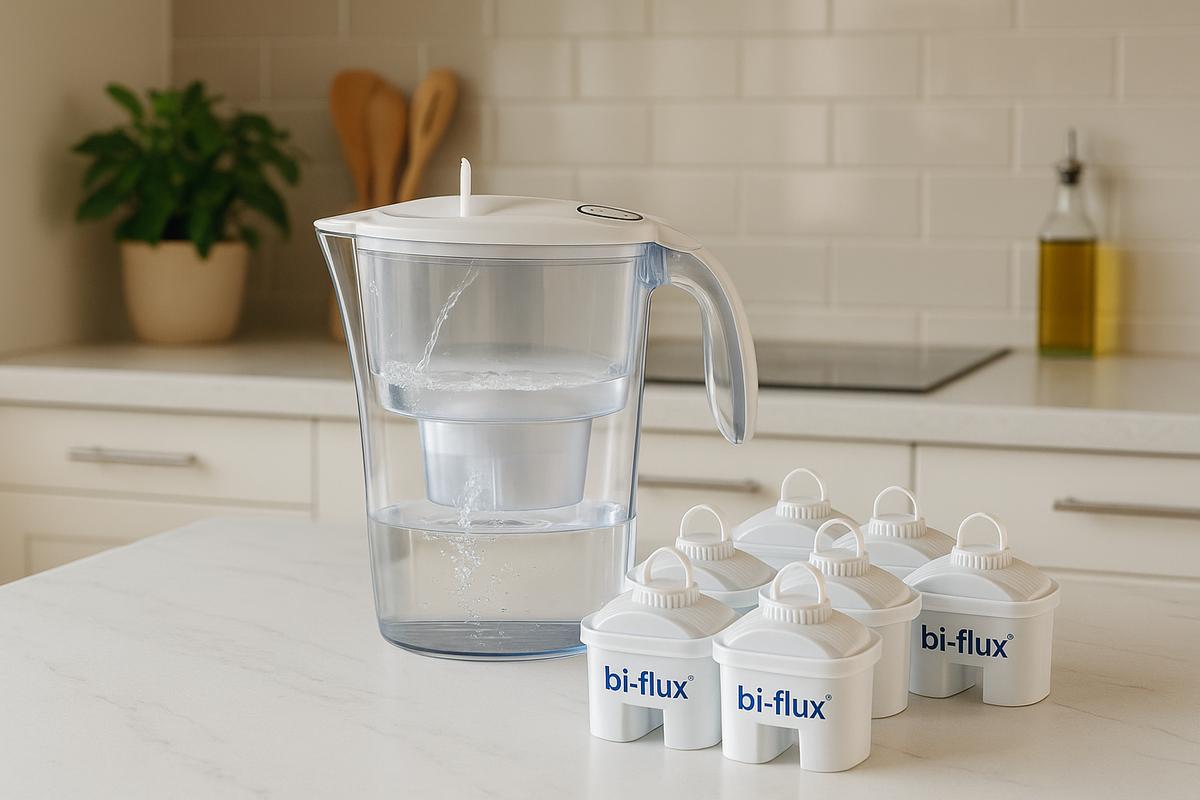 acqua pura zero plastica e risparmio immediato con la caraffa filtrante in offerta