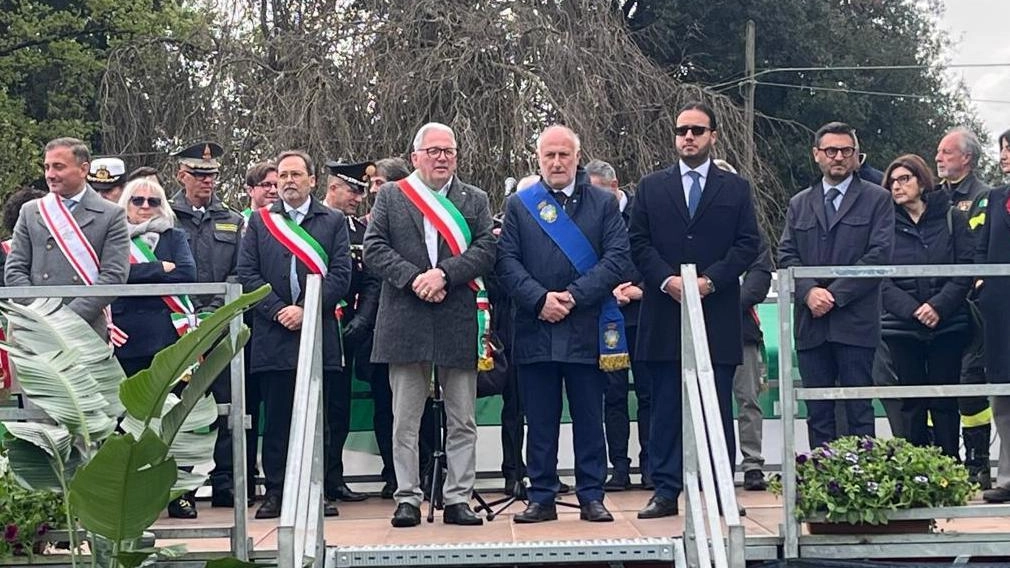 Un’immagine della celebrazione provinciale per l’anniversario della Liberazione dello scorso anno. che si tenne a Licciana Nardi