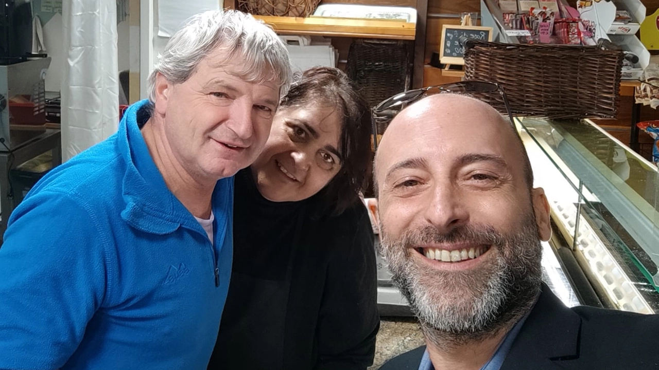 Roberto e Genny lasciano la “Forchetta“ Roberto e Genny lasciano la “Forchetta“