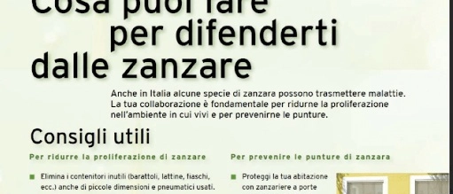 Sansepolcro, zanzare: avviata la campagna comunale di trattamenti larvicidi