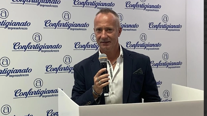 Maurizio Baldi, presidente di Confartigianato Imprese Arezzo Maurizio Baldi, presidente di Confartigianato Imprese Arezzo