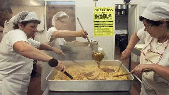 La ’Sagra dei pici’ per gustare la pasta fatta con antica ricetta
