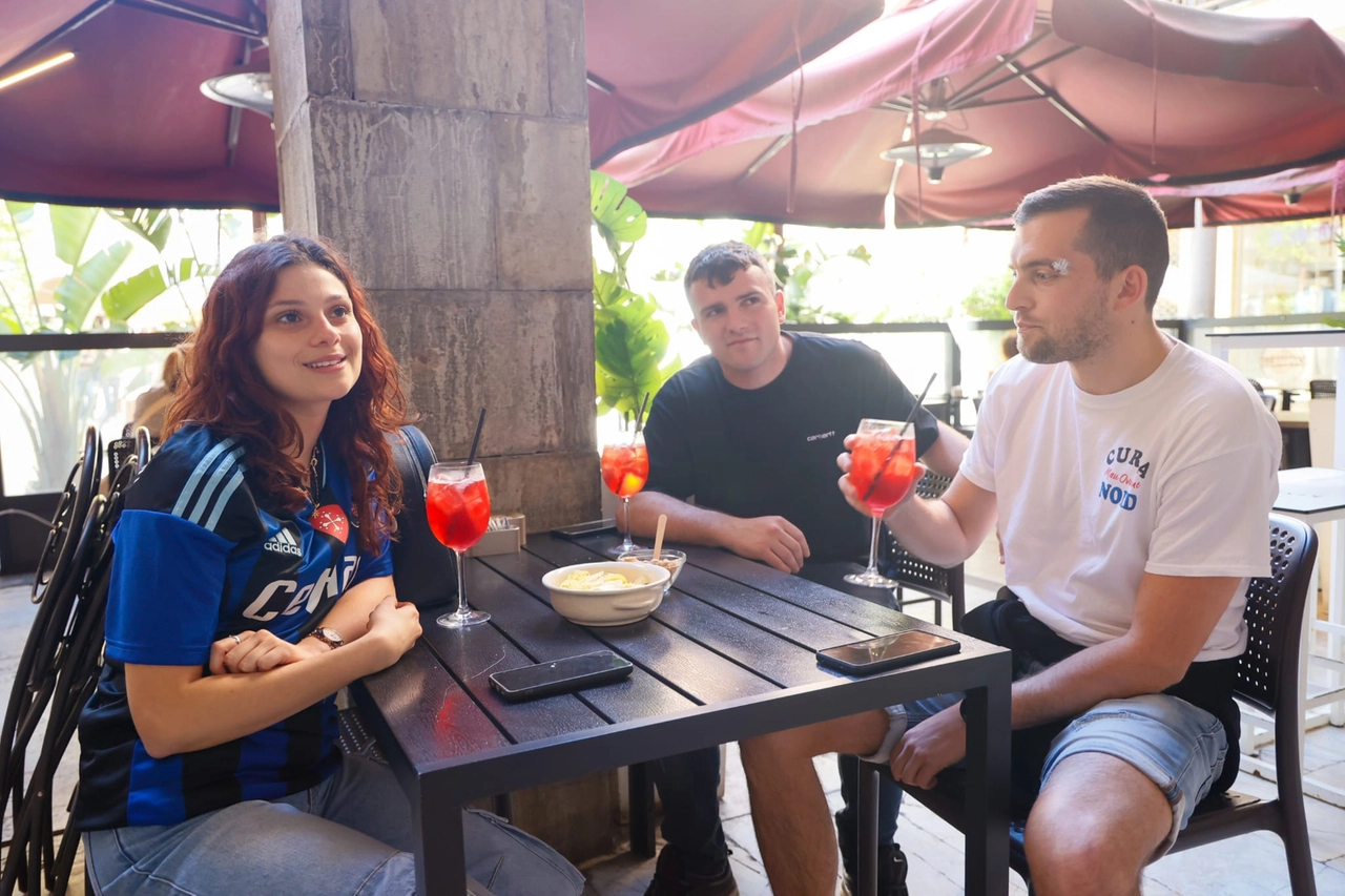 Aperitivo per ammazzare l'ansia della partita
