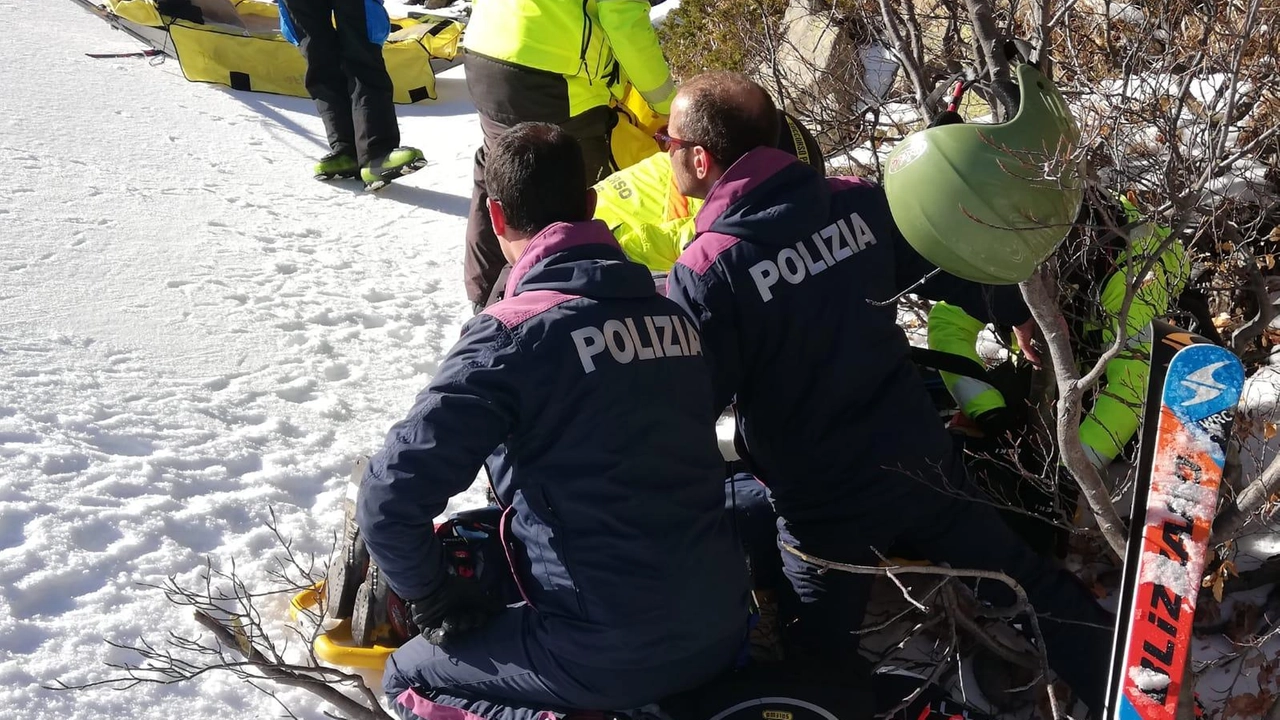 L’incidente. la mattina del 24 gennaio del 2018. In alto, Daniele Monti L’incidente. la mattina del 24 gennaio del 2018. In alto, Daniele Monti