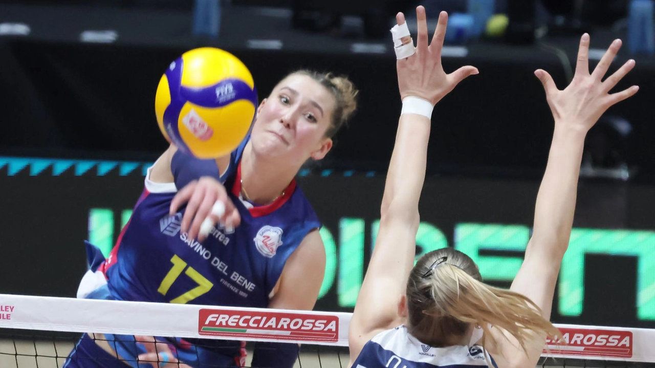 Antropova anche in Coppa Italia contro Milano è stata tra le migliori in campo Antropova anche in Coppa Italia contro Milano è stata tra le migliori in campo