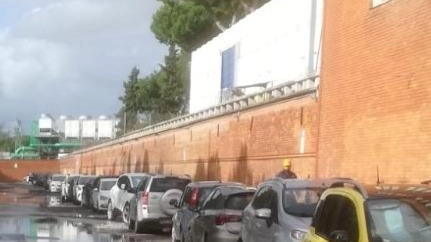 Il parcheggio del Nuovo Pignone Il parcheggio del Nuovo Pignone