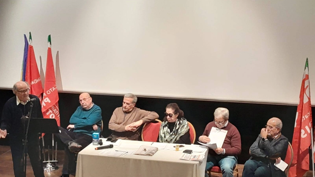 L'assemblea alla Sala Banti di Montemurlo L'assemblea alla Sala Banti di Montemurlo