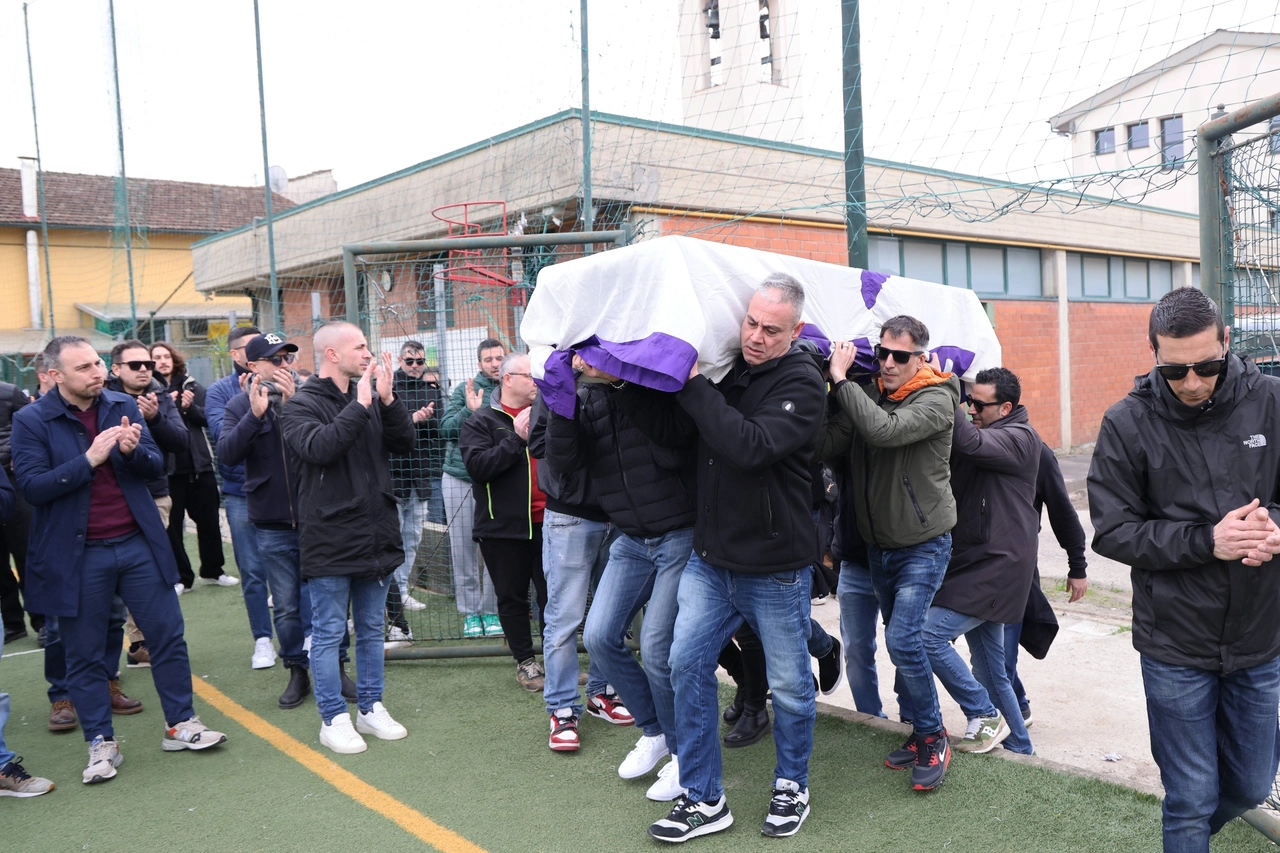 La veglia funebre di Alessio Rapezzi (Foto Riccardo Germogli/Fotocronache Germogli)
