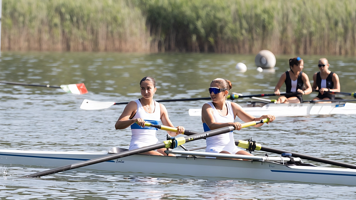 Le due limitesi Rebecca Lensi ed Emma Luchetti, che dall’1 al 3 agosto saranno nella Nazionale alla Coupe de la jeunesse Le due limitesi Rebecca Lensi ed Emma Luchetti, che dall’1 al 3 agosto saranno nella Nazionale alla Coupe de la jeunesse