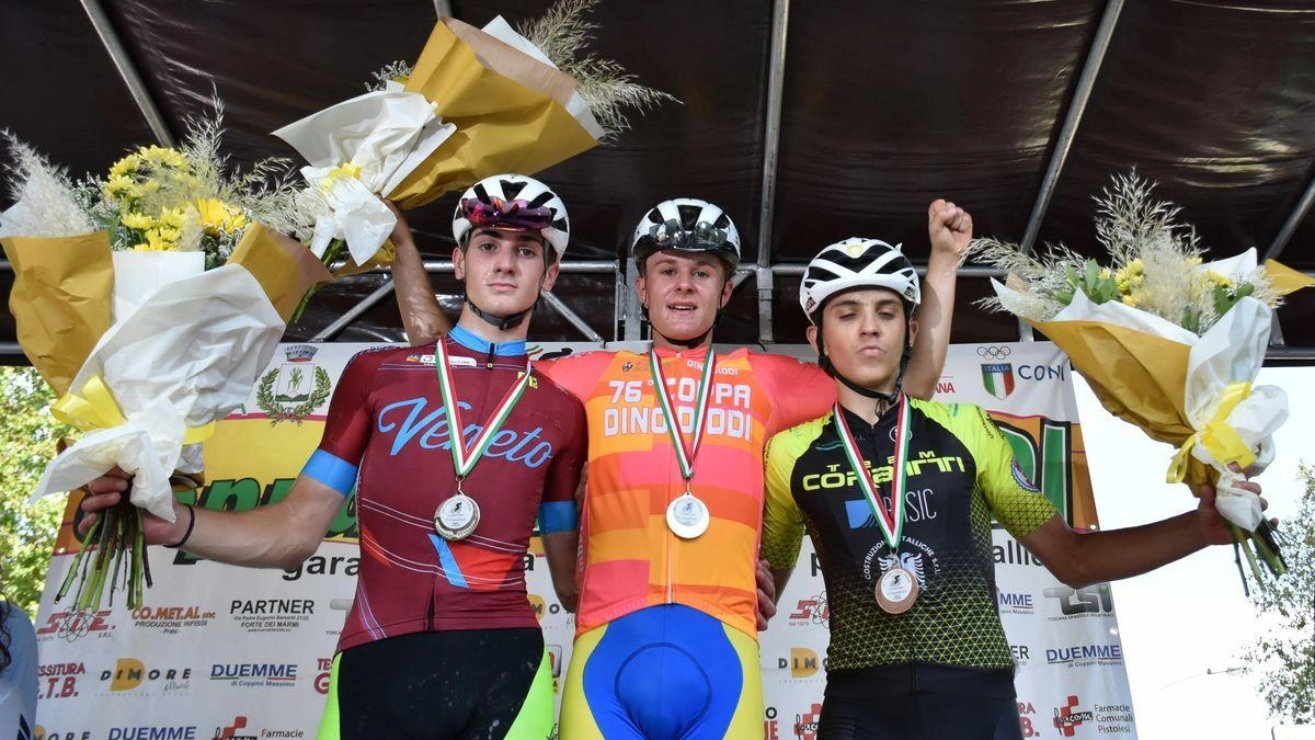 Il podio dell’edizione 2024 della Coppa Dino Diddi, classica nazionale per allievi che è in programma per domenica 7 settembre ad Agliana Il podio dell’edizione 2024 della Coppa Dino Diddi, classica nazionale per allievi che è in programma per domenica 7 settembre ad Agliana